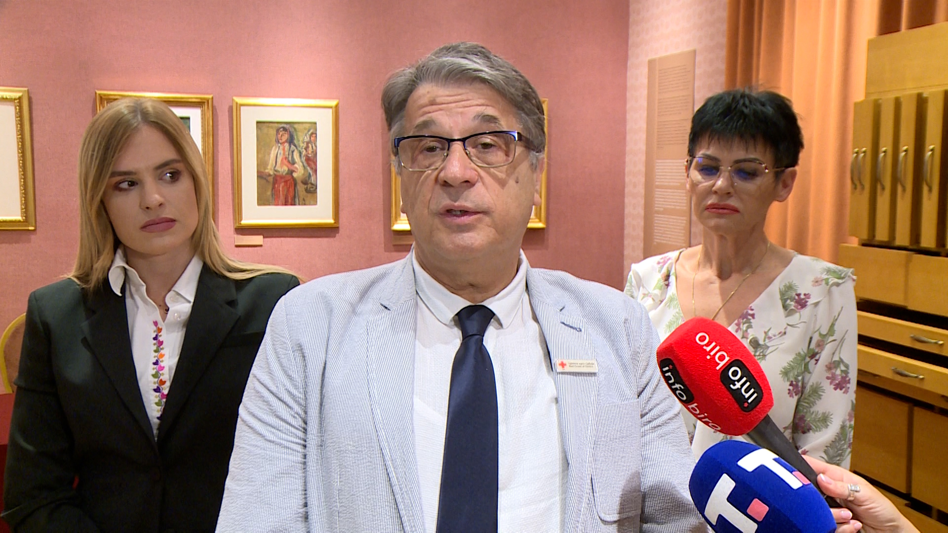 Beograd, Ljubomir Miladinovic generalni sekretar Crvenog krsta, o boravku dece u odmaralistu Crvenog krsta u Baosicima Beograd, Ljubomir Miladinovic generalni sekretar Crvenog krsta, o boravku dece u odmaralistu Crvenog krsta u Baosicima